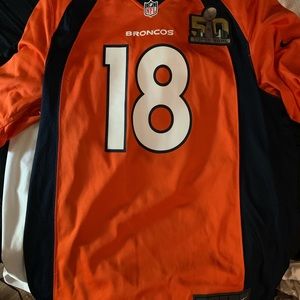 Denver Broncos Manning Jersey super bowl 50